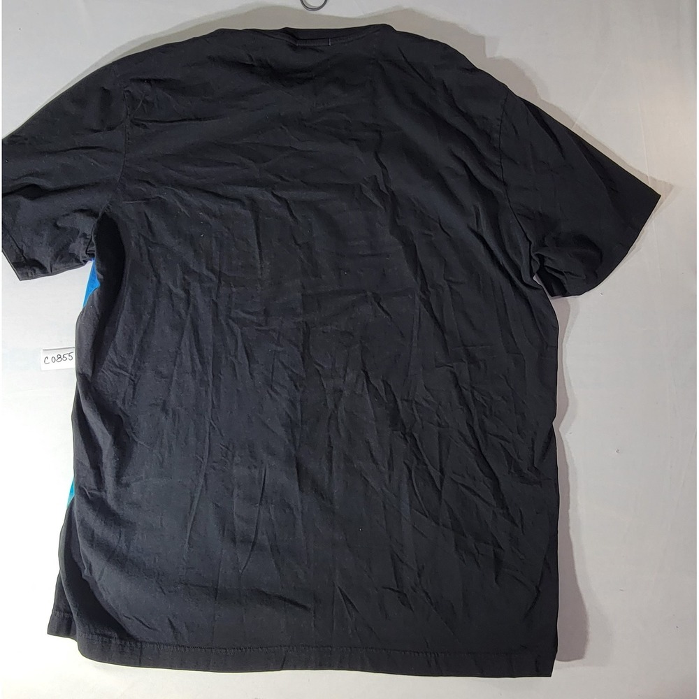 Robert Graham Mens 3XL Skeleton Basketball Graphic T-Shirt Black Blue Cotton - Picture 9 of 10